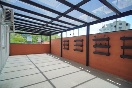 varanda da sala de apartamento à venda com 2 quartos, 100m² em Centro, Novo Hamburgo