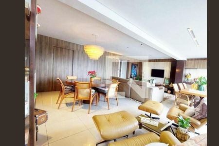 Sala  de apartamento à venda com 4 quartos, 142m² em Buritis, Belo Horizonte