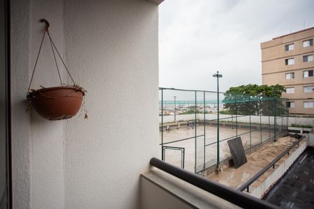 VARANDA DA SALA de apartamento à venda com 2 quartos, 65m² em Parque Peruche, São Paulo