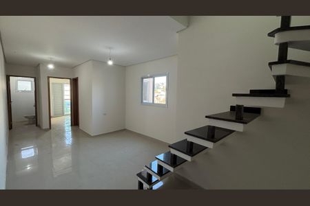 Sala - Sala de Jantar de apartamento à venda com 3 quartos, 52m² em Vila Mazzei, Santo André