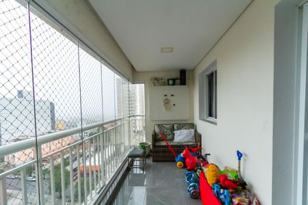 Varanda de apartamento à venda com 3 quartos, 104m² em Centro, São Bernardo do Campo