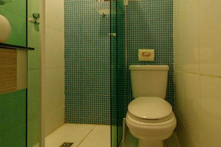 Banheiro de apartamento para alugar com 1 quarto, 48m² em Jardim Brasil (zona Norte), São Paulo