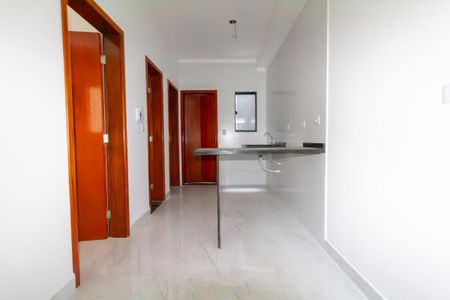 Sala e Cozinha de apartamento à venda com 2 quartos, 37m² em Penha de França, São Paulo