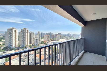 Varanda de apartamento à venda com 1 quarto, 34m² em Pompeia, São Paulo