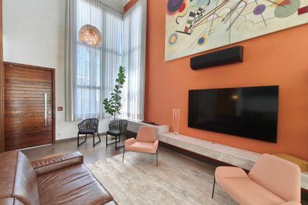 Sala de Estar de casa de condomínio para alugar com 4 quartos, 320m² em Swiss Park, Campinas