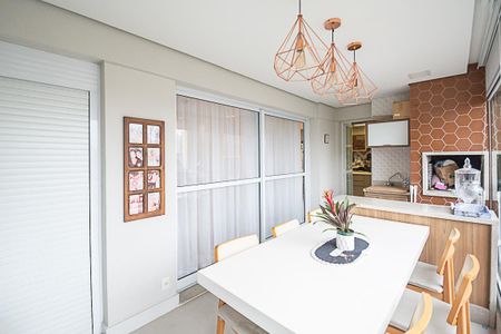 Varanda gourmet de apartamento para alugar com 3 quartos, 117m² em Baeta Neves, São Bernardo do Campo