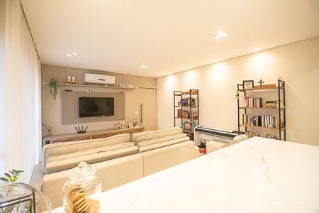 Sala de apartamento para alugar com 3 quartos, 117m² em Baeta Neves, São Bernardo do Campo