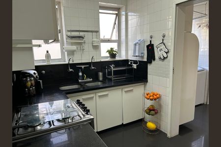 cozinha de apartamento à venda com 4 quartos, 125m² em Sion, Belo Horizonte