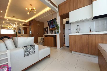 Sala  de apartamento à venda com 3 quartos, 91m² em Swiss Park, Campinas