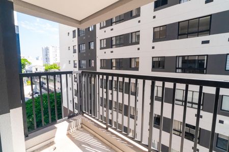Sacada da Sala de apartamento para alugar com 2 quartos, 39m² em Planalto Paulista, São Paulo