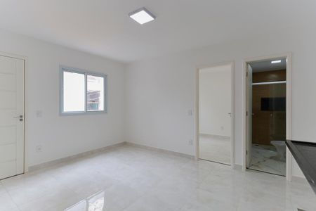 Sala e cozinha de apartamento para alugar com 1 quarto, 30m² em Santana, São Paulo
