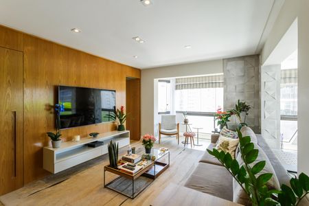 Apartamento para alugar com 120m², 2 quartos e 2 vagasSala