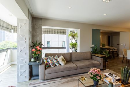 Apartamento para alugar com 120m², 2 quartos e 2 vagasSala