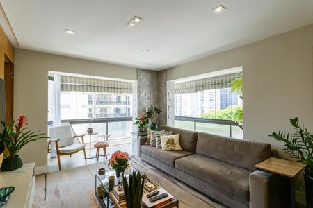 Apartamento para alugar com 120m², 2 quartos e 2 vagasSala