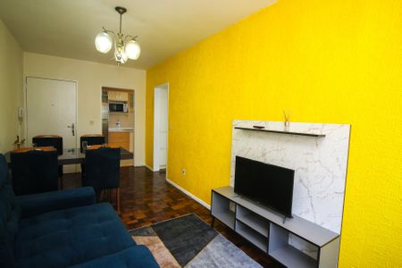 Sala de apartamento à venda com 1 quarto, 49m² em Centro Histórico, Porto Alegre