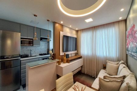 Sala de apartamento à venda com 2 quartos, 47m² em Fundacao da Casa Popular, Campinas