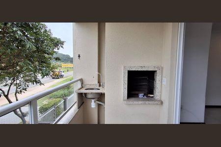 Varanda Gourmet de apartamento para alugar com 2 quartos, 86m² em Lagoa Pequena, Florianópolis