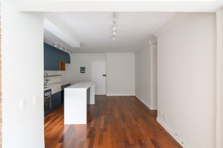 Sala  de apartamento para alugar com 1 quarto, 55m² em Jardim Prudência, São Paulo
