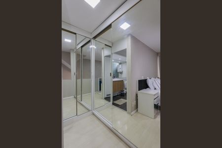 Suíte de apartamento à venda com 2 quartos, 46m² em Vila Tramontano, São Paulo