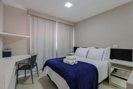 Suíte de apartamento à venda com 2 quartos, 46m² em Vila Tramontano, São Paulo