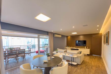 Sala de apartamento à venda com 3 quartos, 140m² em Bosque da Saúde, São Paulo