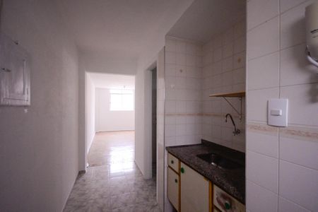 Sala/Cozinha  de apartamento para alugar com 1 quarto, 40m² em Liberdade, São Paulo