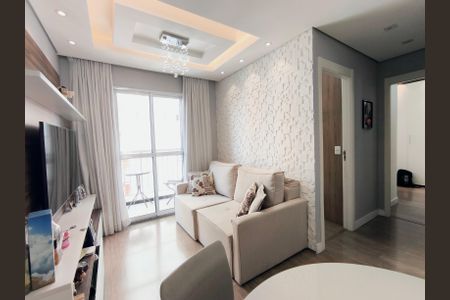 Sala de apartamento para alugar com 2 quartos, 52m² em Parque Uniao, Jundiaí