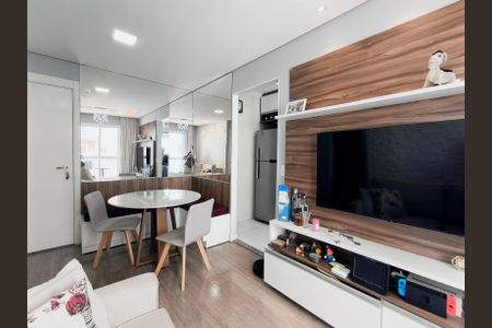 Sala de apartamento para alugar com 2 quartos, 52m² em Parque Uniao, Jundiaí