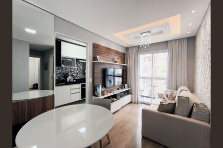 Sala de apartamento para alugar com 2 quartos, 52m² em Parque Uniao, Jundiaí