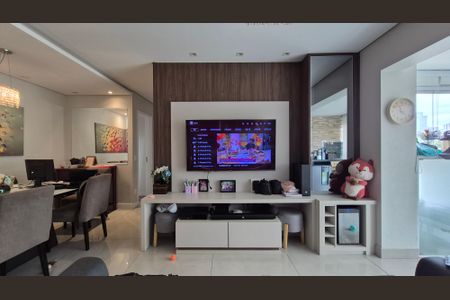 Sala de apartamento à venda com 3 quartos, 91m² em Jardim, Santo André