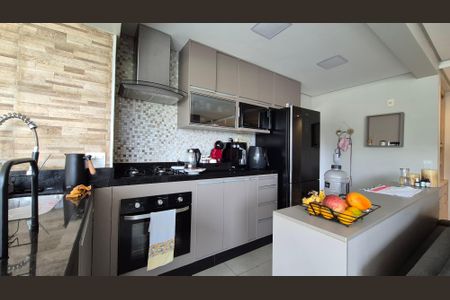 Cozinha de apartamento à venda com 3 quartos, 91m² em Jardim, Santo André