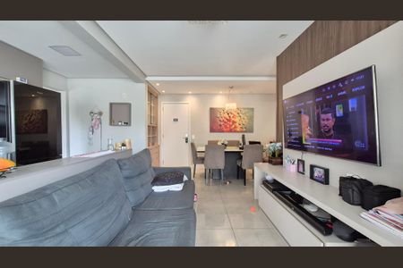 Sala de apartamento à venda com 3 quartos, 91m² em Jardim, Santo André