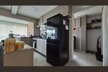 Cozinha de apartamento à venda com 3 quartos, 91m² em Jardim, Santo André