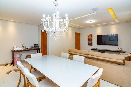 Sala de apartamento à venda com 4 quartos, 132m² em Buritis, Belo Horizonte