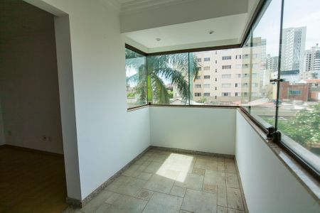 Varanda da Sala de apartamento para alugar com 4 quartos, 148m² em Centro, Uberlândia
