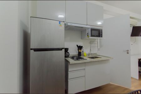 Cozinha de kitnet/studio para alugar com 1 quarto, 32m² em Sacomã, São Paulo