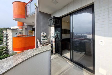 Varanda da Sala de apartamento à venda com 1 quarto, 120m² em Boa Viagem, Niterói