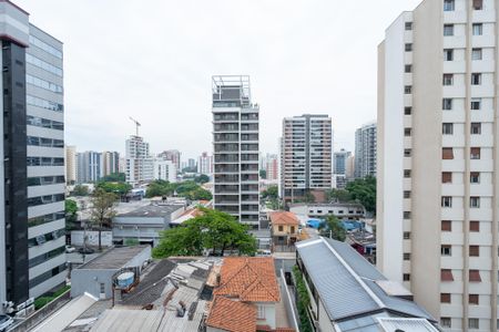 Vista do Quarto de apartamento para alugar com 1 quarto, 54m² em Vila Clementino, São Paulo