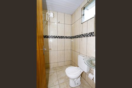 Banheiro Social de kitnet/studio para alugar com 1 quarto, 40m² em Vila Oeste, Belo Horizonte