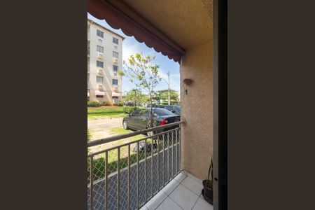Varanda da Sala de apartamento para alugar com 2 quartos, 52m² em Campo Grande, Rio de Janeiro