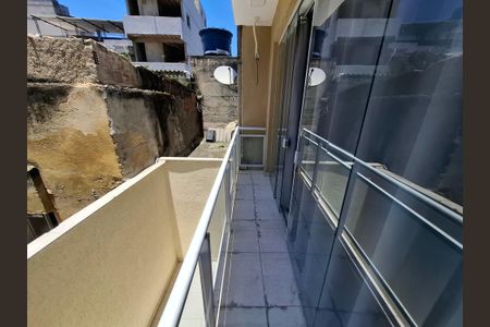 Varanda  de apartamento para alugar com 1 quarto, 30m² em Cidade Nova, Rio de Janeiro