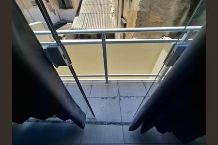 Varanda  de apartamento para alugar com 1 quarto, 30m² em Cidade Nova, Rio de Janeiro