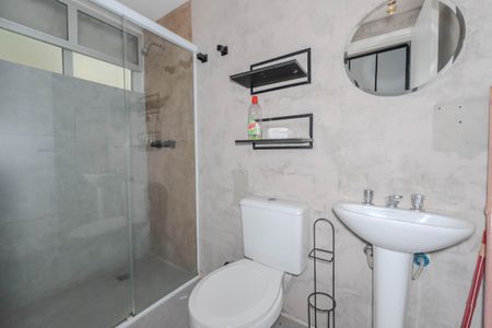 Banheiro de kitnet/studio à venda com 1 quarto, 37m² em Bela Vista, São Paulo