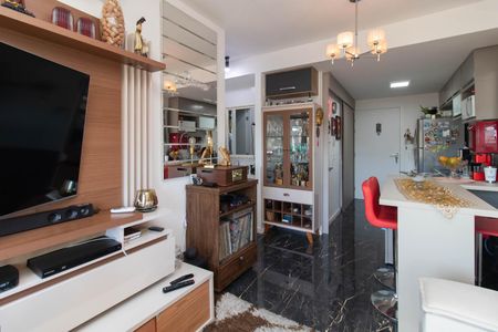 Sala de apartamento à venda com 1 quarto, 44m² em Azenha, Porto Alegre