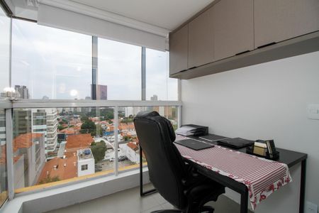 Varanda de kitnet/studio à venda com 1 quarto, 33m² em Pinheiros, São Paulo