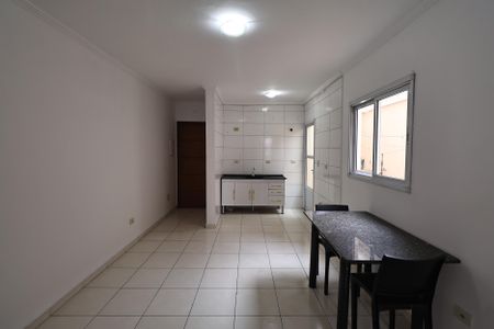 Sala de apartamento à venda com 2 quartos, 42m² em Jardim Stetel, Santo André