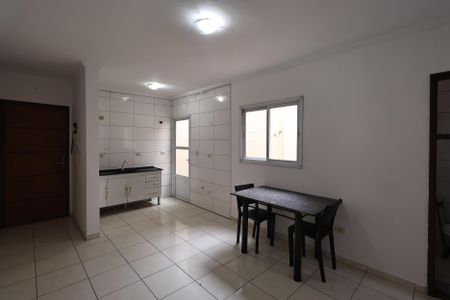 Sala de apartamento à venda com 2 quartos, 42m² em Jardim Stetel, Santo André