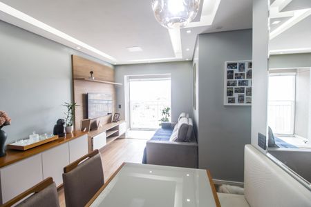 Sala  de apartamento à venda com 3 quartos, 71m² em Centro, Barueri