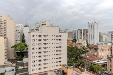 Vista de apartamento para alugar com 1 quarto, 45m² em Higienópolis, São Paulo