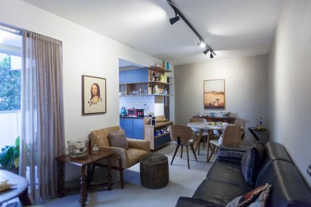 sala de apartamento à venda com 2 quartos, 139m² em Sion, Belo Horizonte